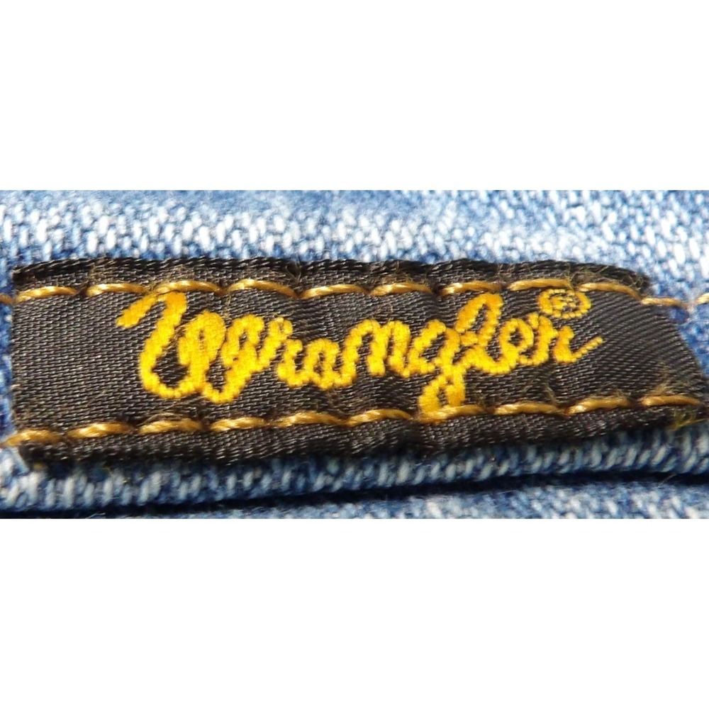 Wrangler Slim Fit Jeans Men 32x32 Medium Wash Zip Fly Cowboy Western Pants W36 - Picture 7 of 16
